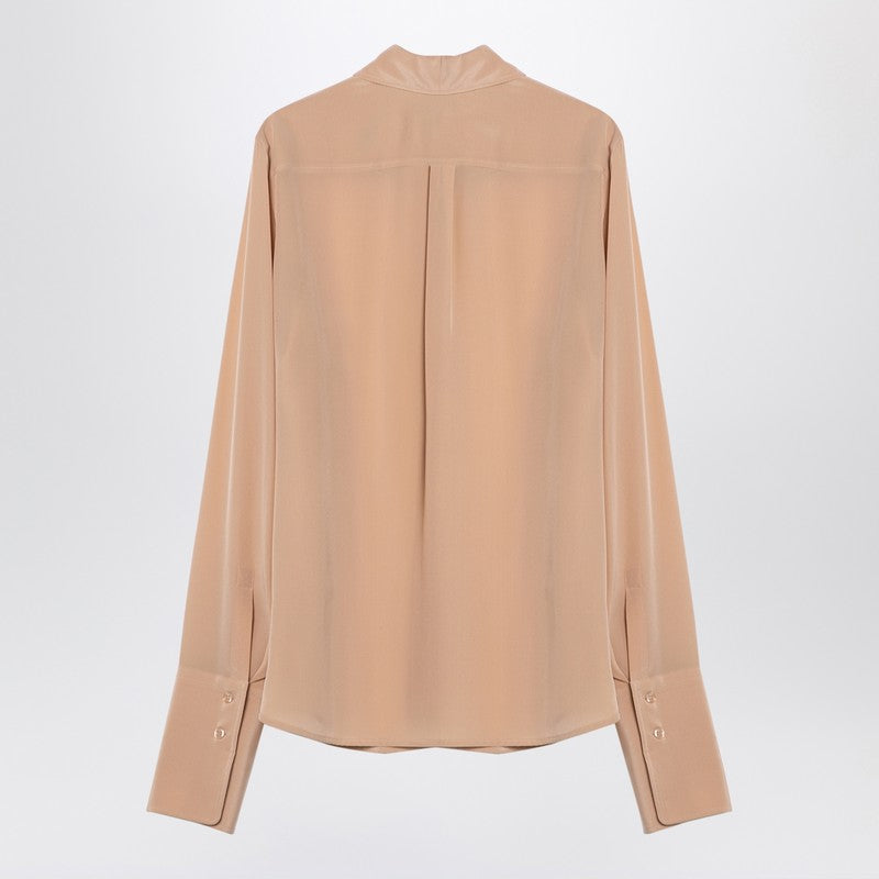 Sportmax Beige silk shirt