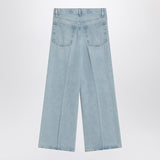 Frame Low Baggy Wide Leg Jeans in Organic Denim