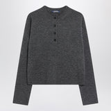 S Max Mara Grey sweater in wool and cashmere