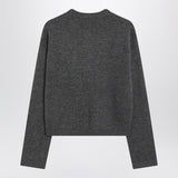 S Max Mara Grey sweater in wool and cashmere