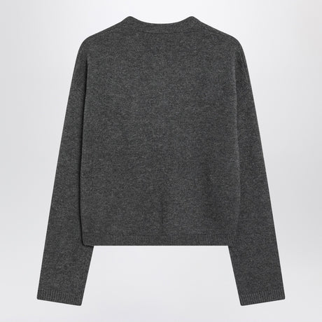 S Max Mara Grey sweater in wool and cashmere