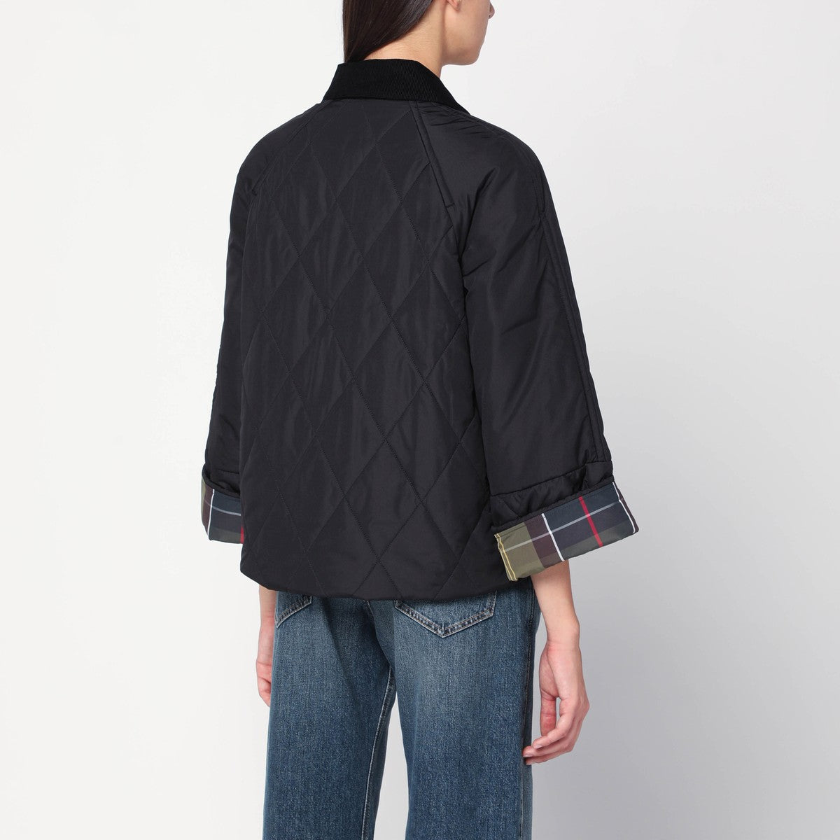 Barbour Black Martha quilted jacket
