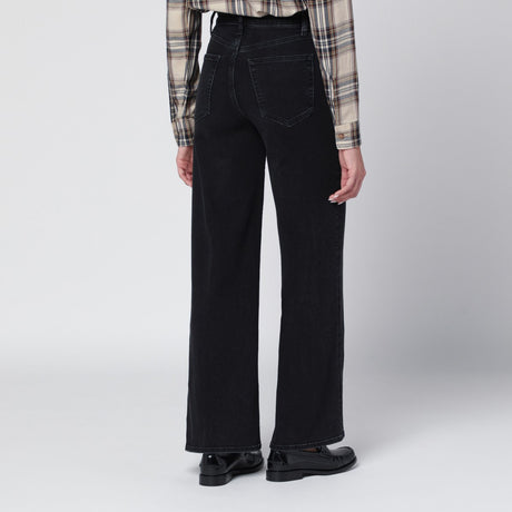 Frame Black Le Slim Palazzo trousers