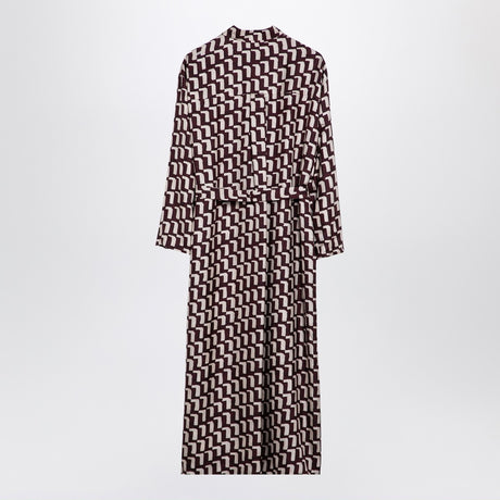 MAX MARA TIMELESS Bordeaux reversible chemise dress