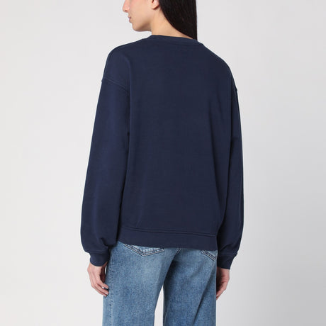 Frame Navy blue cotton blend sweatshirt