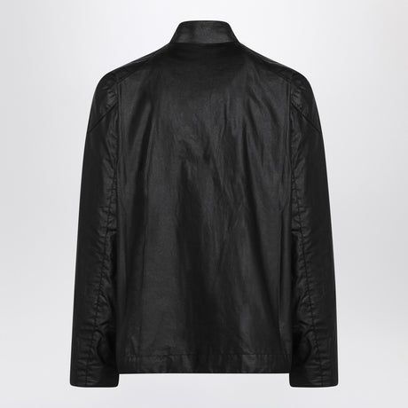 Barbour Black waxed International jacket