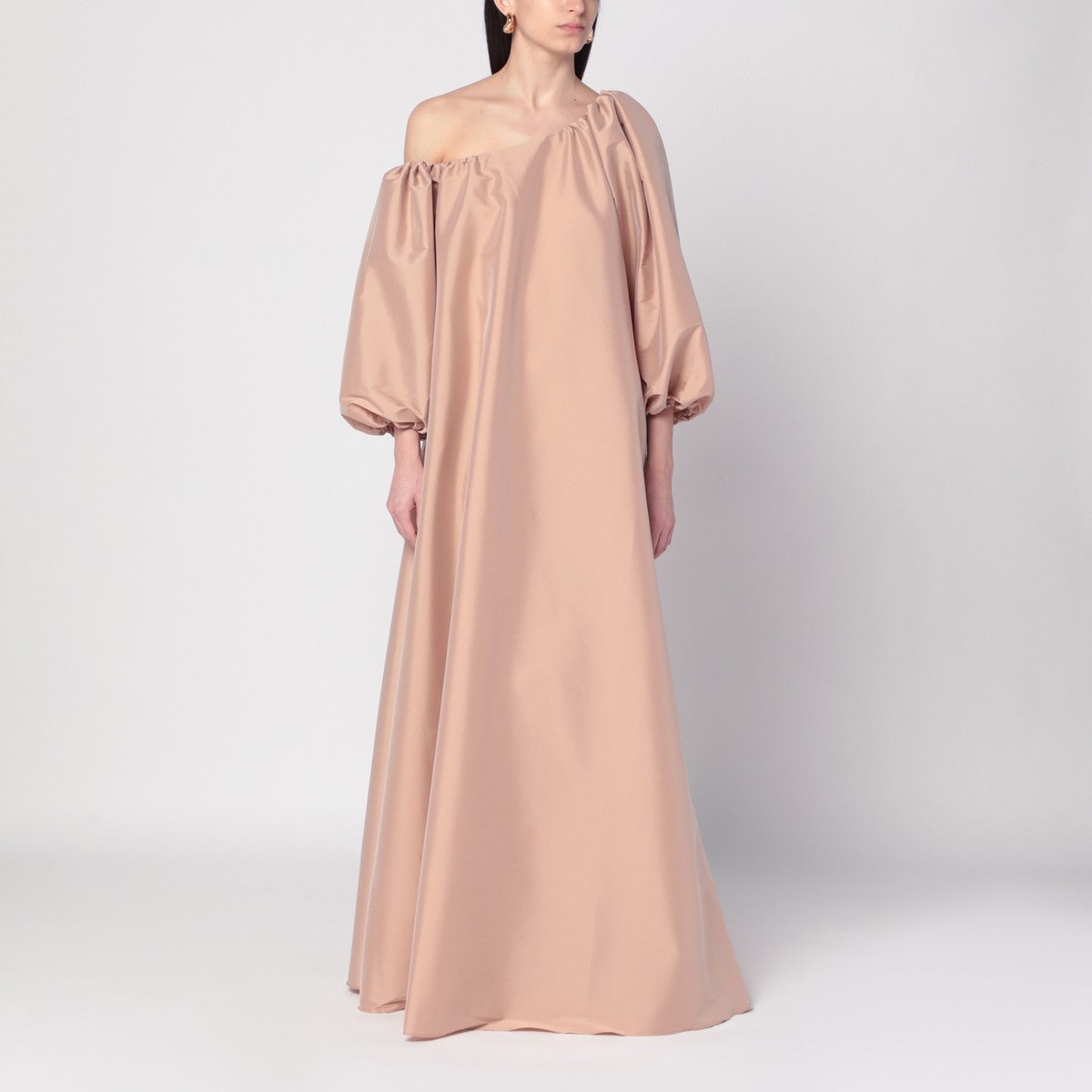 BERNADETTE Loose-fit Nathalie dress in nude