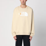 The North Face Beige sweatshirt TNF X Yinka Ilori