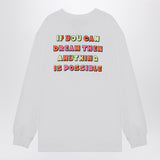 The North Face White T-shirt with TNF X Yinka Ilori print