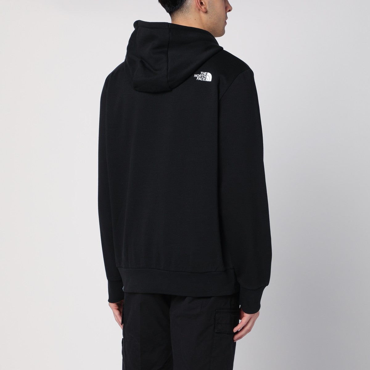 The North Face Black hoodie with logo