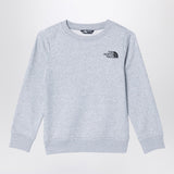 The North Face Grey plush cotton sweatshirt