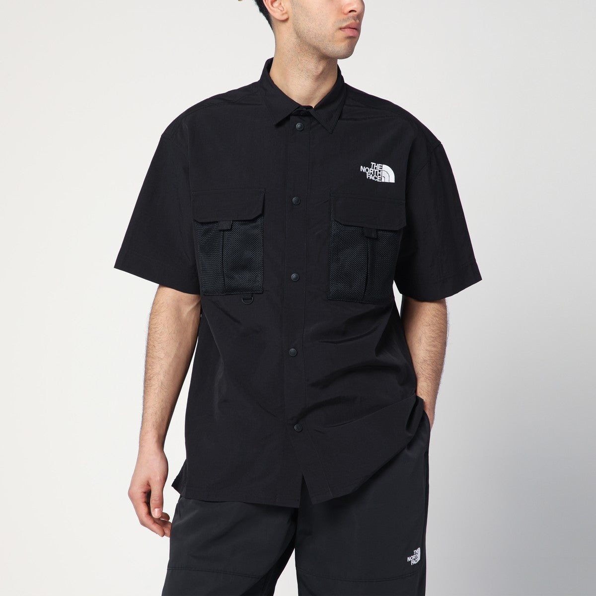 The North Face Black nylon shirt