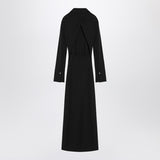 Sportmax Black shirt dress in viscose jersey