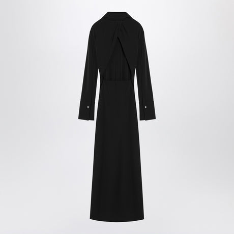 Sportmax Black shirt dress in viscose jersey