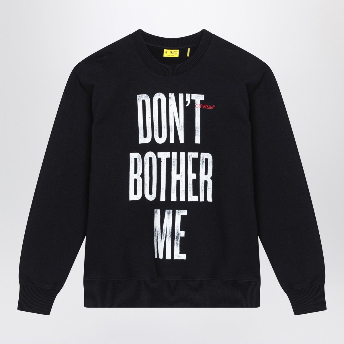 Off White Off-White™ Black Don''t Bother Me sweatshirt