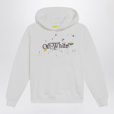 Off White Off-White™ White Big Bookish Splat Logo sweatshirt