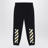 Off White Off-White™ Black Diagonal Splat Logo jogging trousers