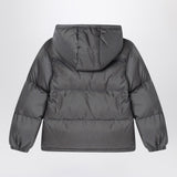 Off White Off-White™ Dark gray Ripstop nylon puffer jacket