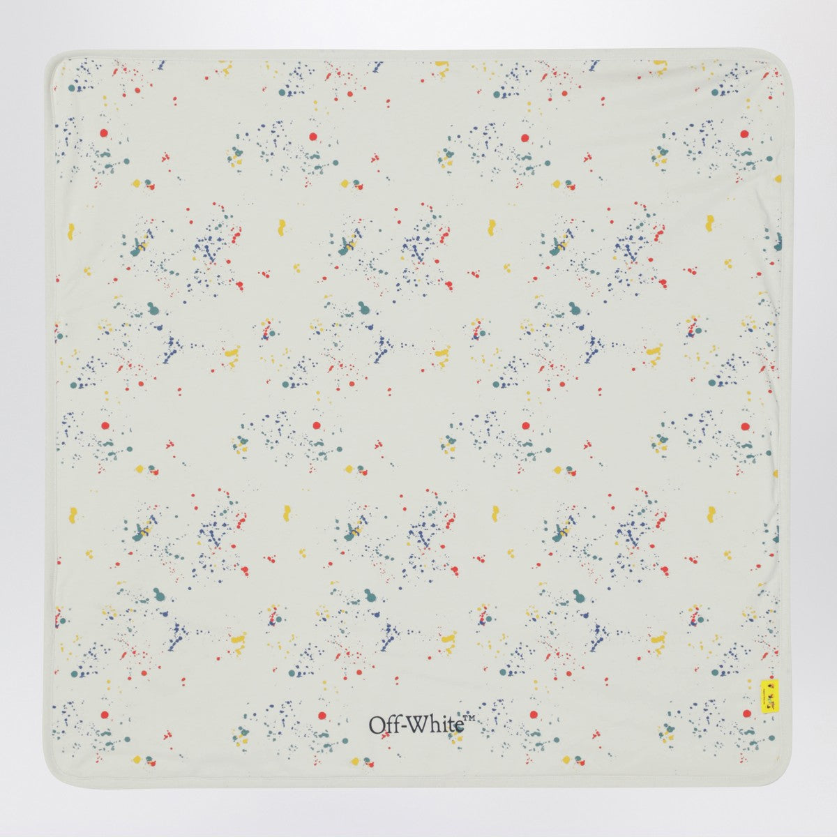 Off White Off-White™ Light gray Splat cotton blanket