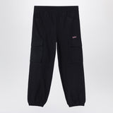 Off White Off-White™ Black jogging cargo trousers with logo