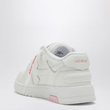 Off White Off-White™ White/pink Out Of Office sneakers with For Walking print