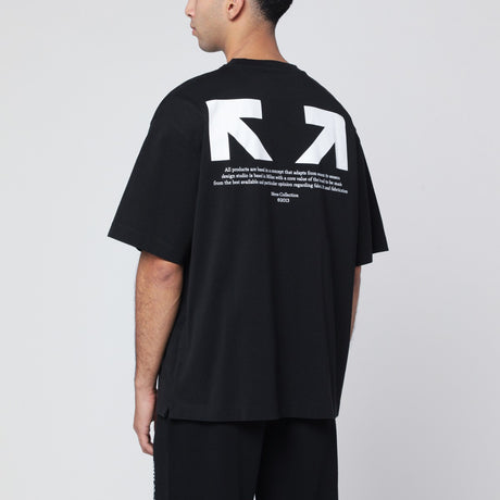 Off White Off-White™ Black Half Arrow Skate Logo T-shirt