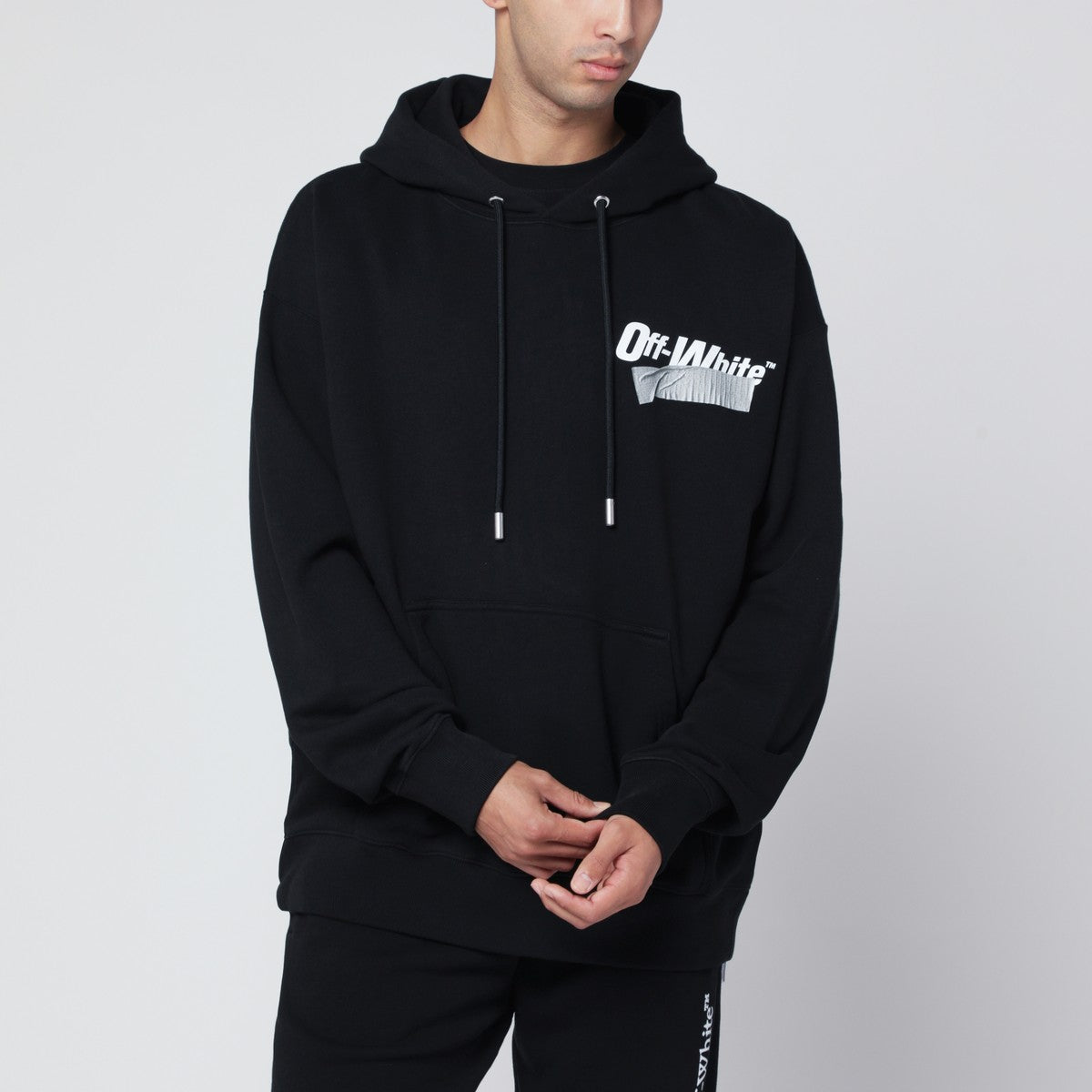 Off White Off-White™ Black Cupid Tape Skate hoodie