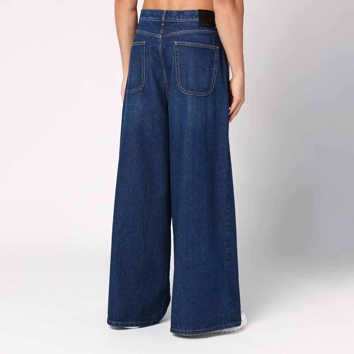 Off White Off-White™ Blue wide denim jeans