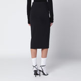 Off White Off-White™ Black pencil skirt with OFF logo
