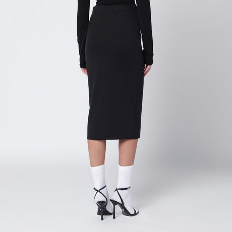 Off White Off-White™ Black pencil skirt with OFF logo