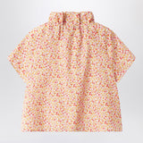 Il Gufo Apricot-coloured top with ruffled collar