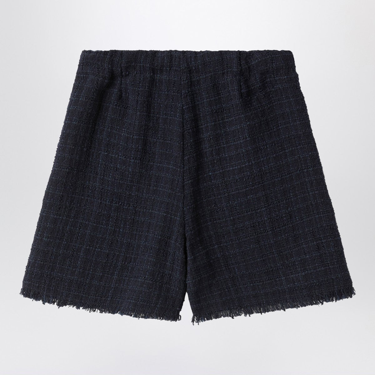 Il Gufo Blue tweed shorts
