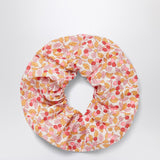 Il Gufo Apricot scrunchie in Liberty fabric