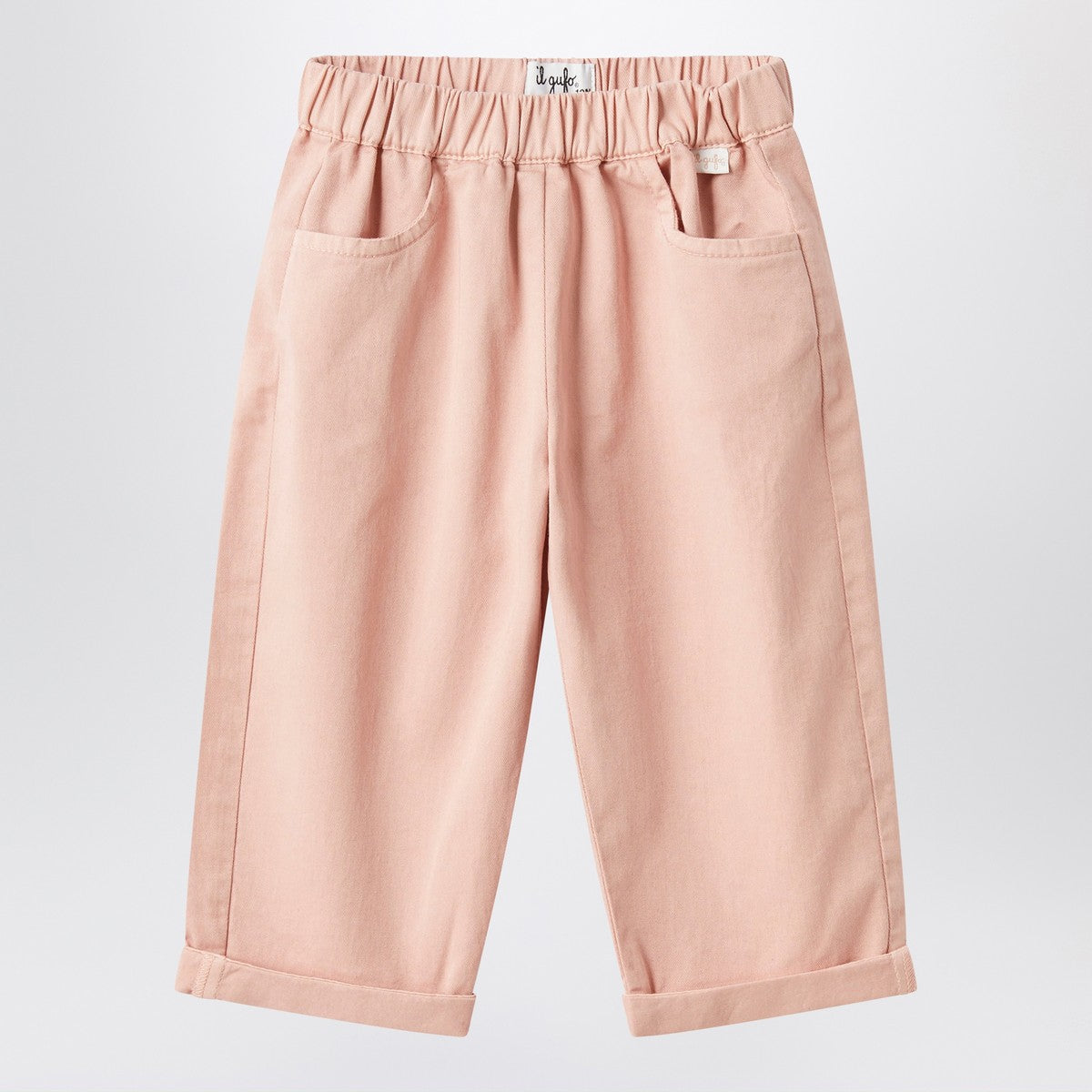 Il Gufo Pink cotton pants