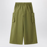 Il Gufo Green fir palazzo pants