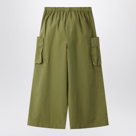 Il Gufo Green fir palazzo pants