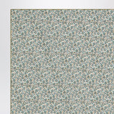 Il Gufo Forest green scarf in Liberty fabric