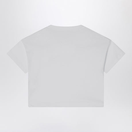 Il Gufo White T-shirt with embroidered logo