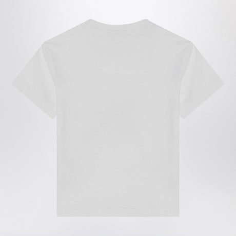 Il Gufo White T-shirt with embroidered logo