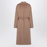S Max Mara Beige double-breasted wool coat