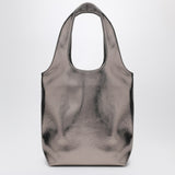 A.P.C. Small metallic silver Ninon tote bag