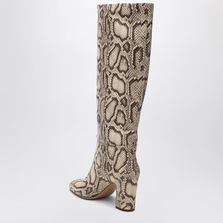 Paris Texas Lavinia boots in python-printed leather