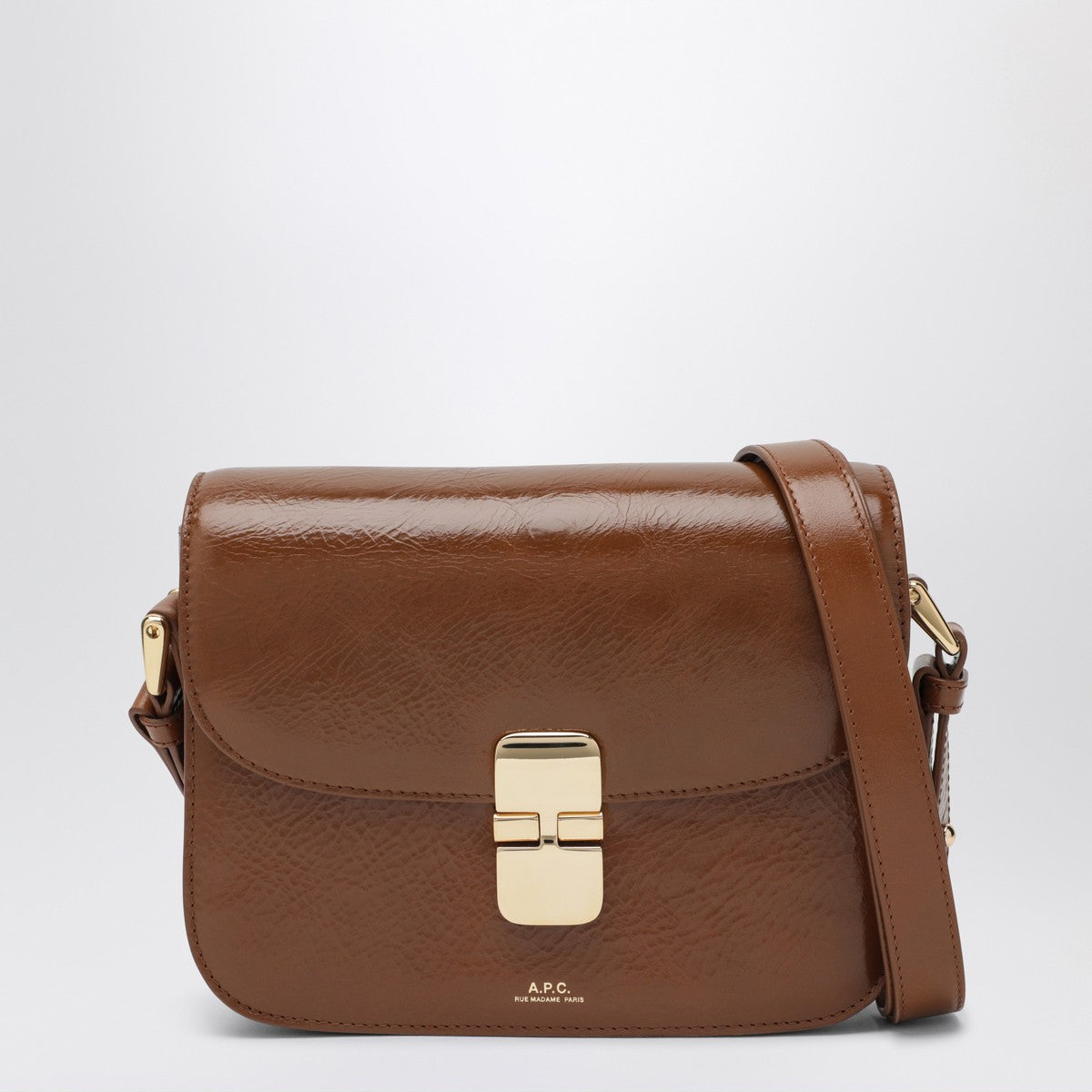 A.P.C. Grace cross-body bag coffe