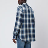 Dsquared2 Blue/white check patterned shirt