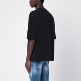 Dsquared2 Black cotton T-shirt with logo