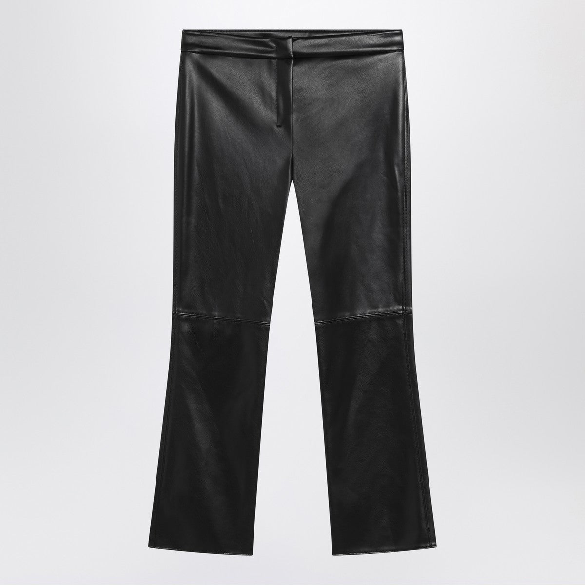 S Max Mara Black coated trousers