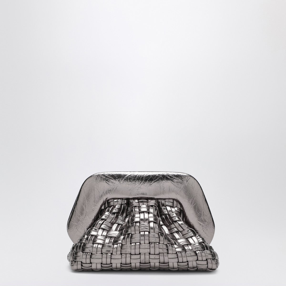 THEMOIRè Silver braided clutch gear