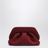 THEMOIRè Tia clutch plum suede effect