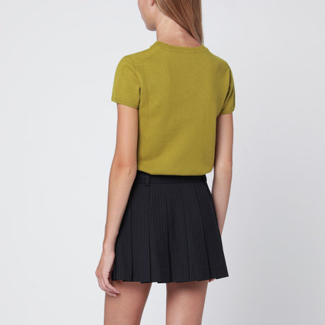 Dunst Olive green wool blend jumper