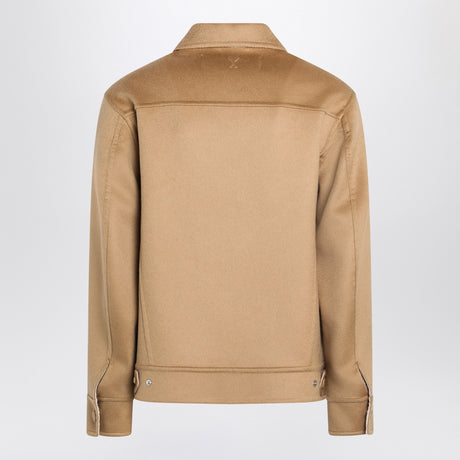 Ami Paris Beige wool trucker jacket
